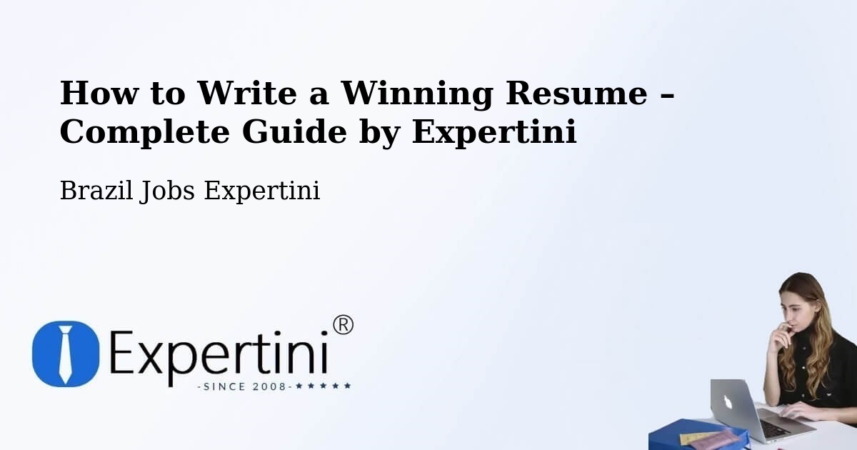 Resume Writing Guide for Job Seekers – Pinheiros - Pinheiros, Brazil Jobs Expertini
